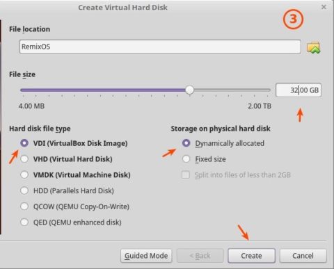 how to use virtualbox instal os by bootable usb